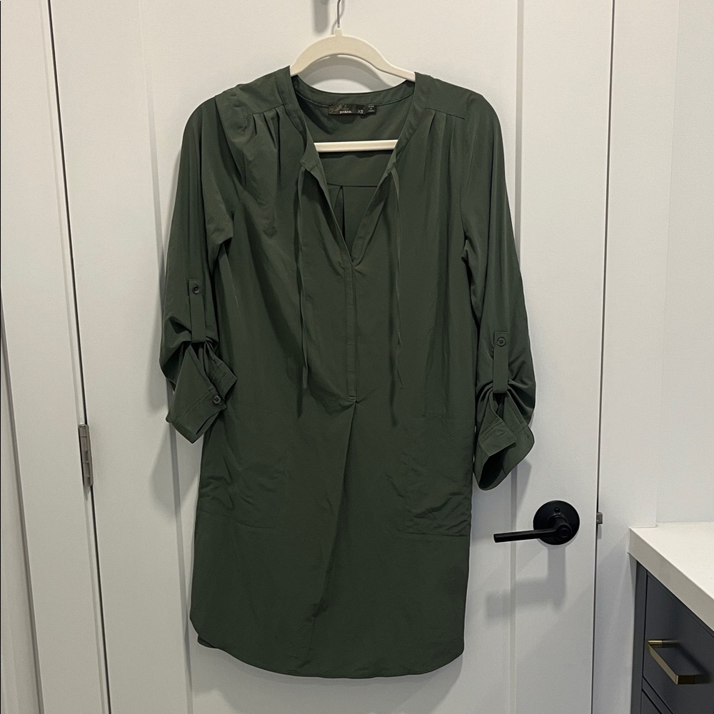 Prana Forest Green Long Sleeve Tunic